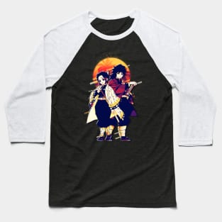 Shinobu x Giyu Tomioka Demon Slayer Baseball T-Shirt